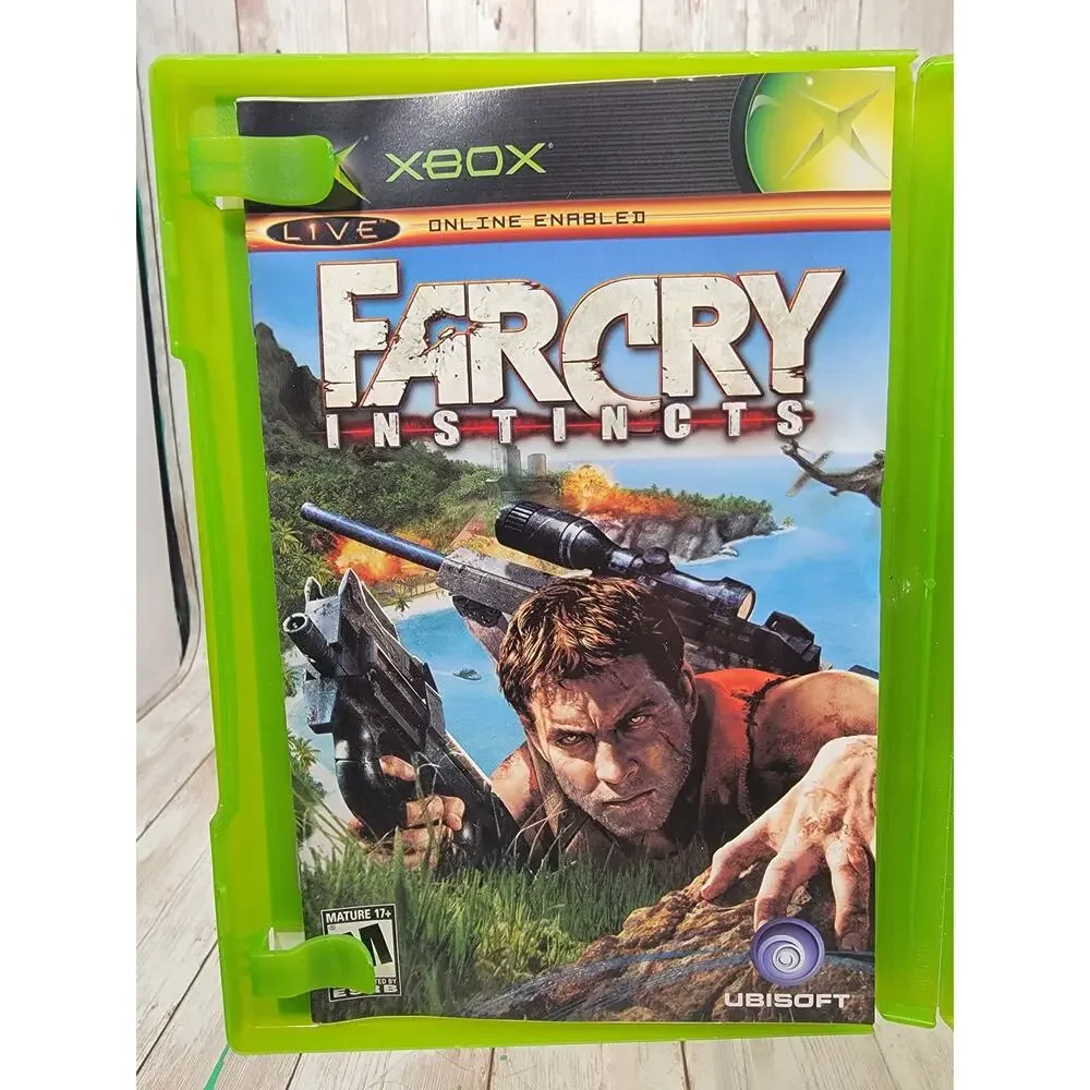 Far Cry: Instincts Microsoft Xbox, 2005 CIB Island Survival FPS Multiplayer